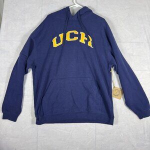 NWT Campus Drive Men's Hoodie Blue University Of California‎ Riverside College
